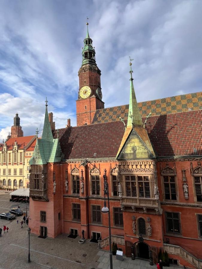 Rynek Market Square Wroclove Tectum Apartments Z Widokiem Na Rynek Breslávia Exterior foto